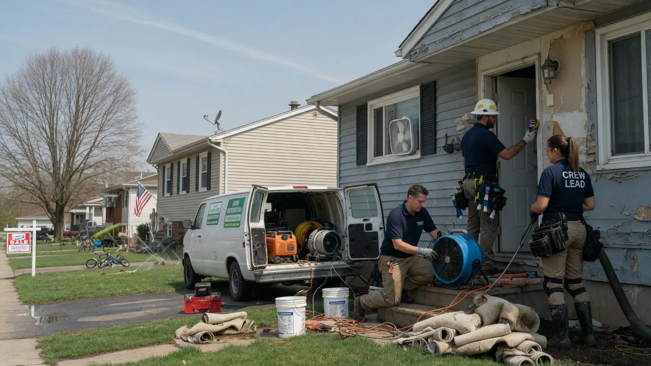 Flood Cleanup in Oriska, ND near me
