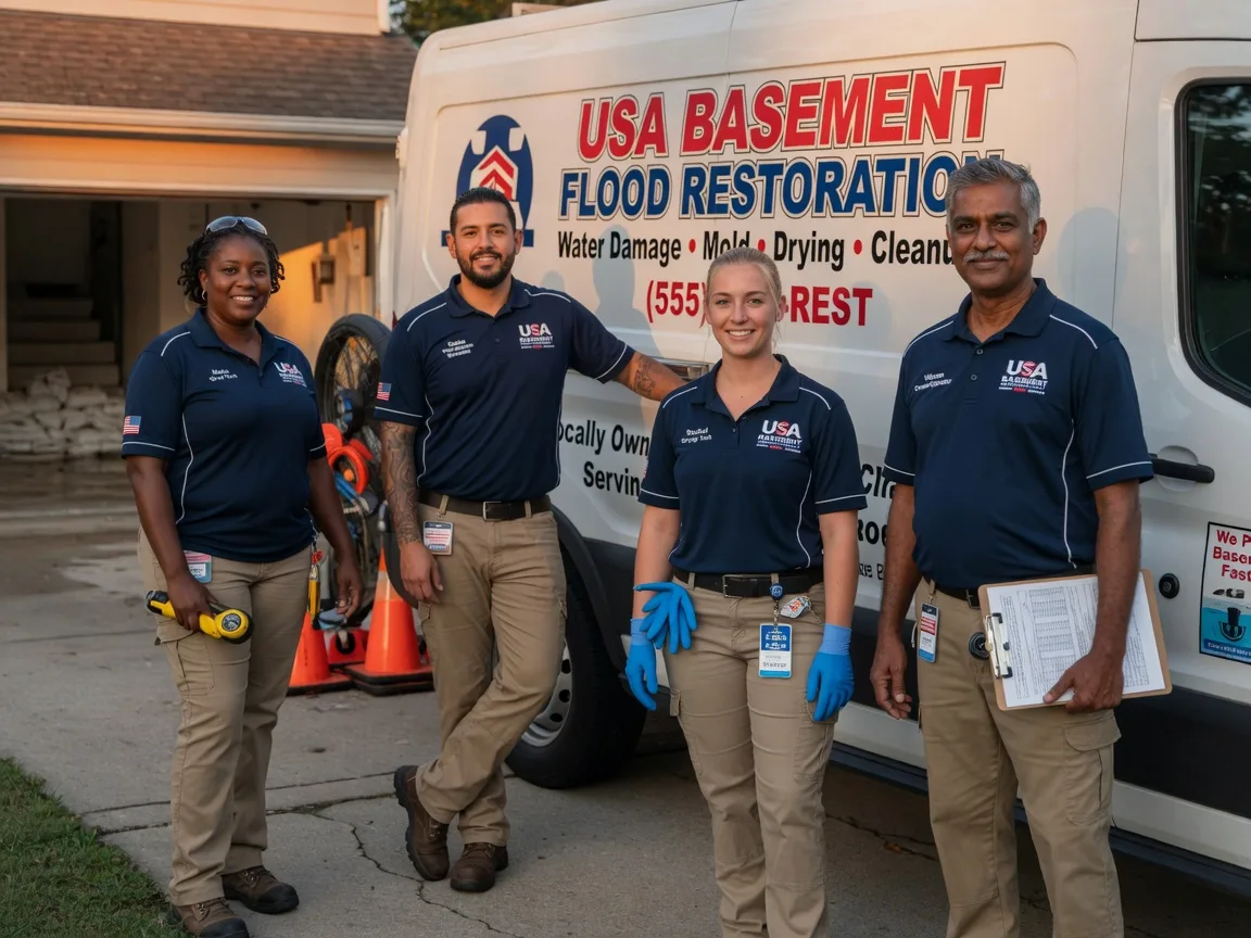 Basement Flood Cleanup company in Oriska, ND