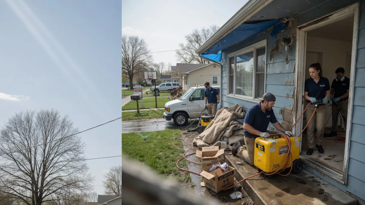 Basement Flood Cleanup in Oriska, ND near me